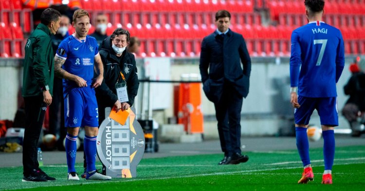 Scott Arfield hails Slavia Prague as 'one of the strongest' Europa League teams