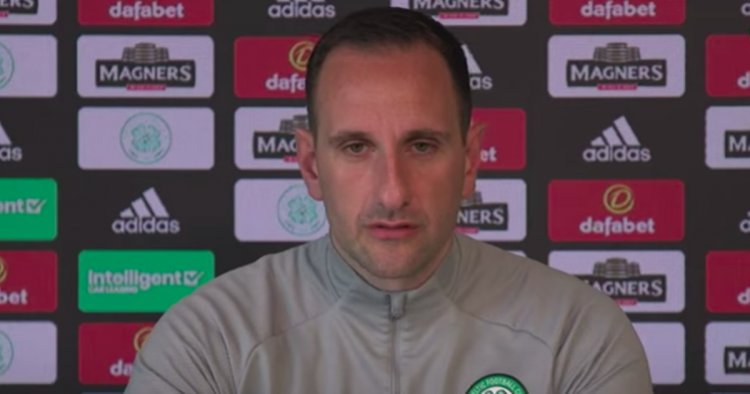 Every word of John Kennedy's Celtic press conference