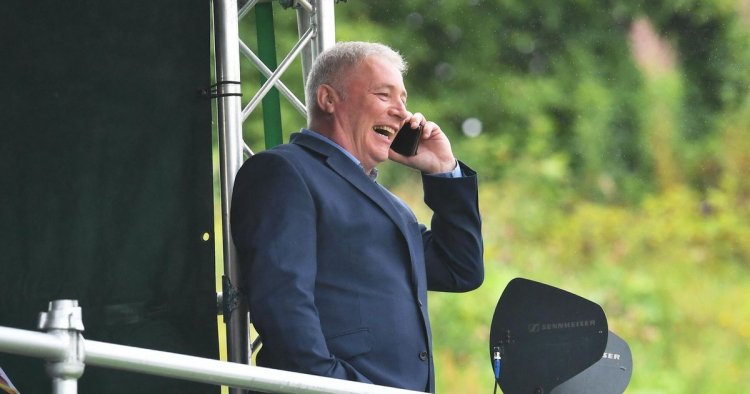 Ally McCoist in instant Rangers comeback as he spars with Chris Sutton