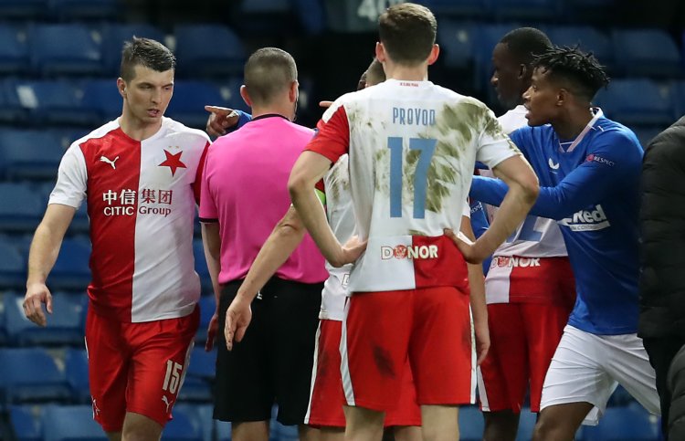 Slavia Prague file criminal complaint claiming 'pre-meditated- assault following Glen Kamara incident