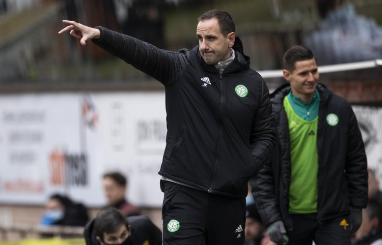 Interim Celtic boss John Kennedy shoots down talk of Rangers 'Invincibles'