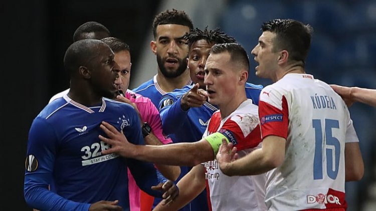 Glen Kamara reveals extent of alleged racial abuse from Slavia Prague player