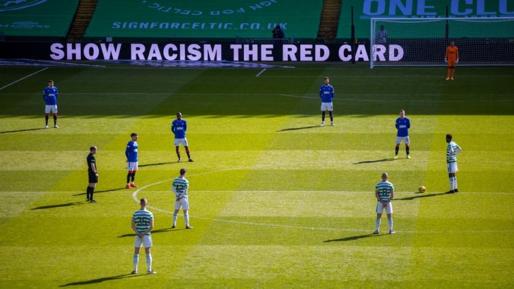 Rangers, Celtic stand rather than taking a knee