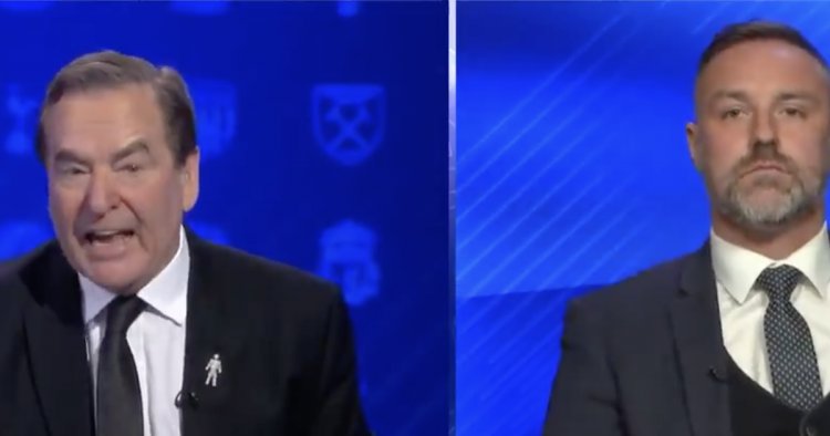 Kris Boyd and Jeff Stelling in Sky Sports ding dong over Leeds United