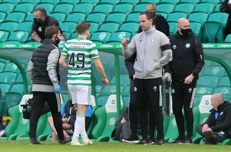 John Kennedy provides James Forrest injury update as Celtic winger limps off ahead of Rangers cup encounter