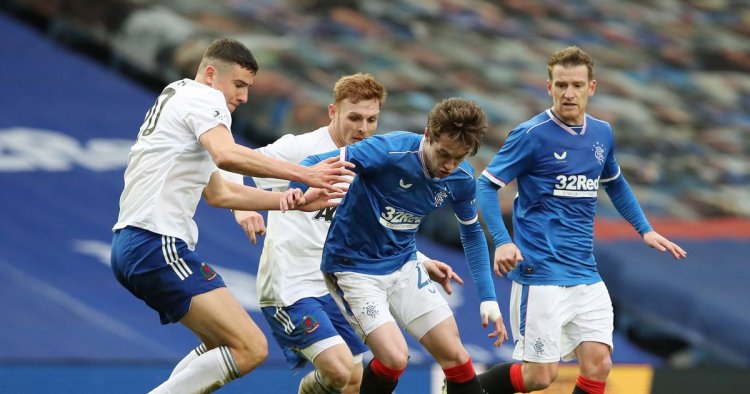 Rangers team against Hibs as Scott Wright battling for starting berth