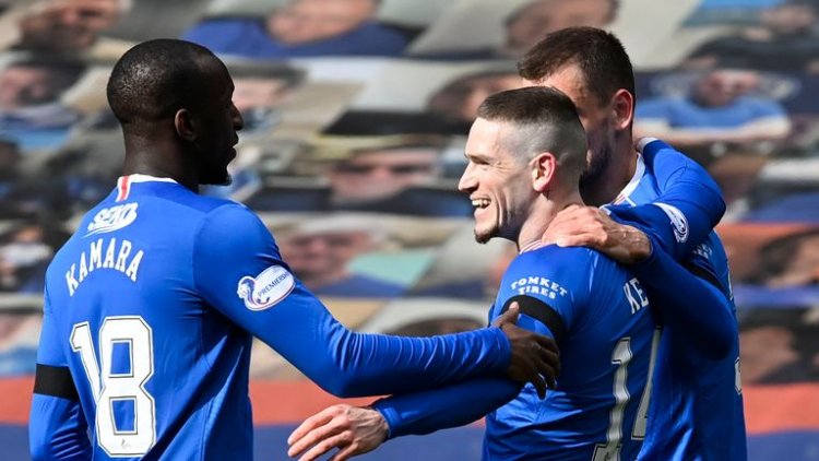 Rangers 2-1 Hibernian: Joe Aribo and Ryan Kent on target as hosts maintain perfect home record