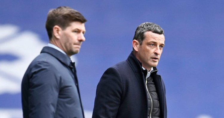Jack Ross insists Hibs were wrongly denied goal at Rangers