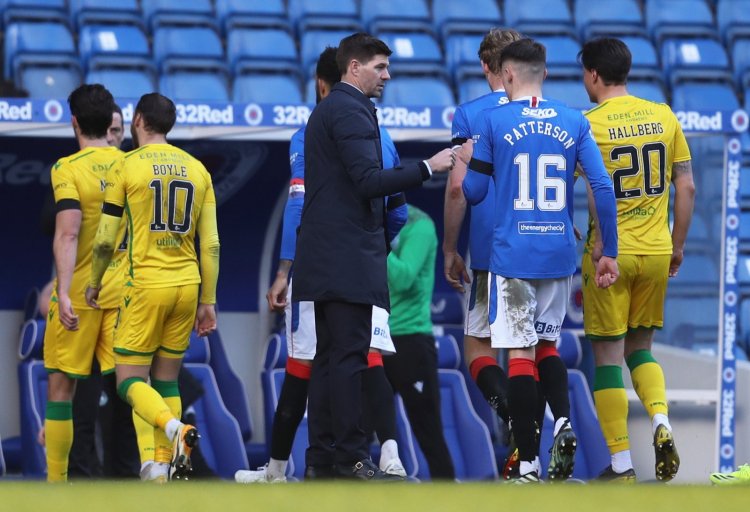 Gerrard reveals admiration for Hibs full-back Josh Doig