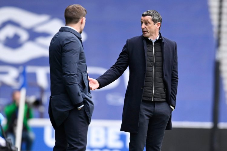 Rangers 'hold hands up' over latest touchline spat with Hibs