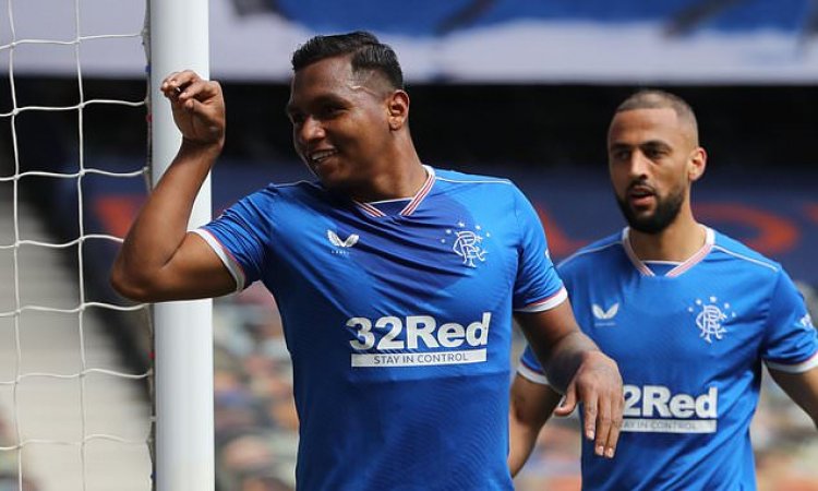 Rangers 4-1 Celtic: Kemar Roofe nets twice in Old Firm derby