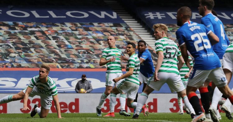 Celtic star Kristoffer Ajer cops Kris Boyd blast for 'ducking out the road'