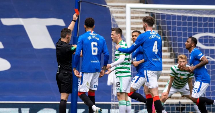 John Kennedy fumes over Celtic red card and insists 'there's no consistency'