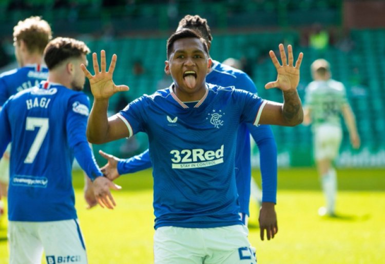 Rangers news: Morelos celebrates Old Firm win v Celtic