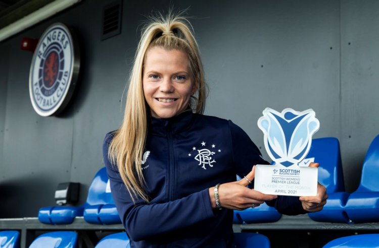 #SBSSWPL: Rangers FC Women's Brogan Hay wins Player of the Month - SheKicks