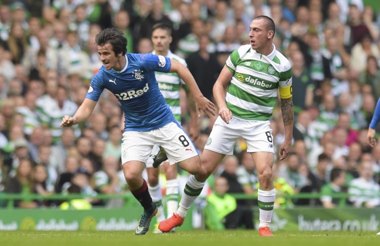 Celtic captain Scott Brown aims final parting shot at former Rangers midfielder Joey Barton