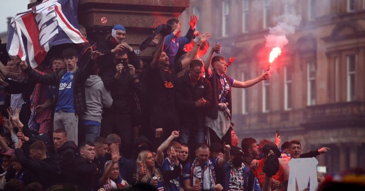 Three police officers injured and over 20 arrested during George Square disorder