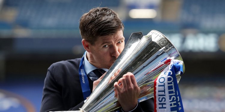 Liverpool fans react to Gerrard's historic Rangers title win