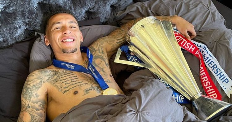 James Tavernier shares Rangers trophy day party morning after snap