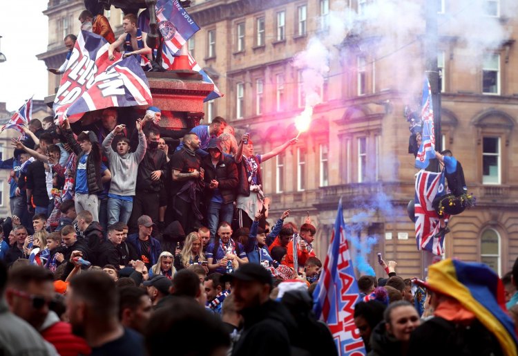 Rangers fans showed 'blatant disregard' for safety of public and police
