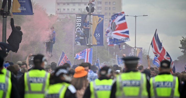 Police warn 'many more arrests' to come after Rangers title celebrations