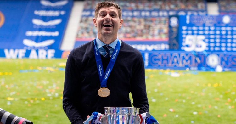 Rangers boss Steven Gerrard named PFA Scotland Manager of the Year