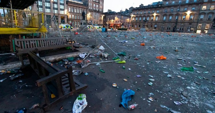 Memorial benches in George Square smashed for second time in matter of months