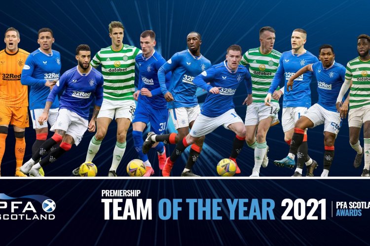 Players pick Rangers heavy Team of the Season 2020-2021 in PFA Scotland Premiership vote