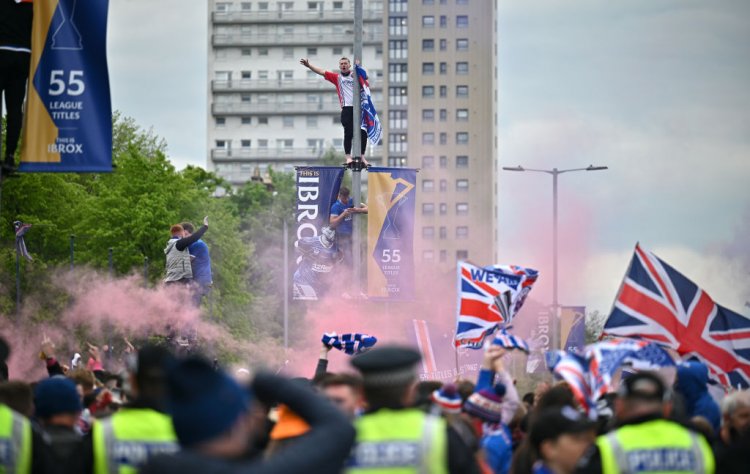 Rangers fans joke club should've done more to prevent brutal airport brawl